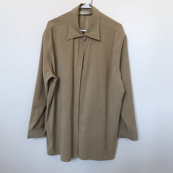 Penmans Plus Stretch button up Shirt SZ 2X Tan - Picture 1 of 4